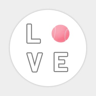 Tennis Lover Statement for Players and Enthusiasts Magnet